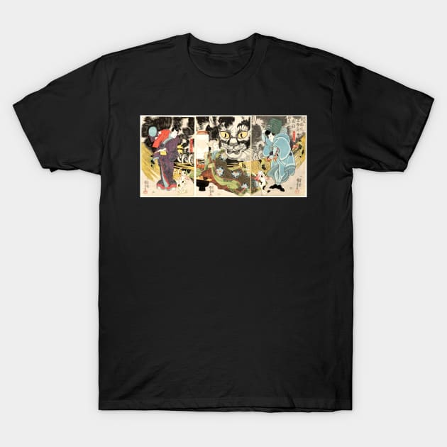 Demon cat T-Shirt by Canvas 